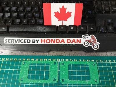 Juntas de admisión DHS-Moto Honda CR250M 2 piezas para CR250M Elsinore 1973 16229-357-010 Foto 1 de 4