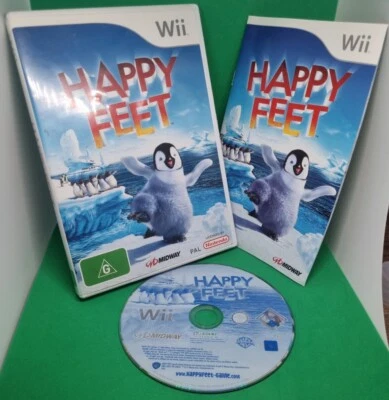 Happy Feet Nintendo Wii PAL Wii U Compatible - Complete W Manual - VGC - Image 1 of 3