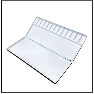 HEUNG IL Aluminum Watercolor Palette 13 Well AL 413 No.413 Metal 255 x 110 mm - Picture 1 of 1