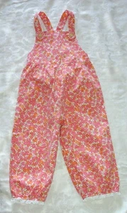 Gymboree FRISCH AUSGEWÄHLT 1 STCK. Strampler rosa & orange Blumen Neu mit Etikett 2T 3T 5T - Bild 1 von 4