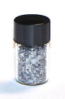 Échantillon d'élément, 5 g pur α-étain allotrope (alpha, étain gris, étain ravageur) en flacon en verre
