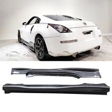 Carbon Fiber Side Skirts Extensions Fits 350Z 2003-2005 For Nissan 350Z N Style