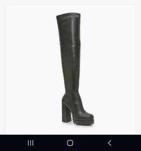 Botas altas JLO Milit por encima de la rodilla - color negro - Imagen 1 de 1