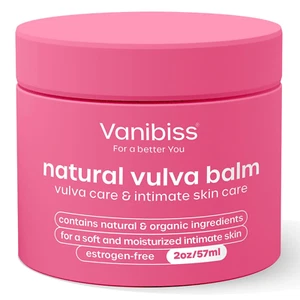Natural Vulva Balm - Vulva Cream & Tender Skin Care, Hydrating Vulvar Balm - ... - Picture 1 of 12