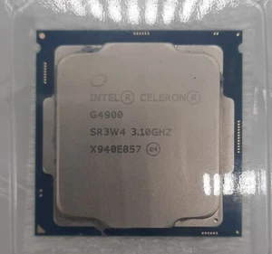 6th Gen Intel Pentium G4900 CPU 3.10 GHz 2MB 2-Core LGA-1151 Coffee Lake SR3W4 - Photo 1/1