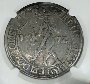 1572 Germany Taler BRUNSWICK-WOLFENBUTTEL NGC VF 30 Graded - Picture 1 of 4