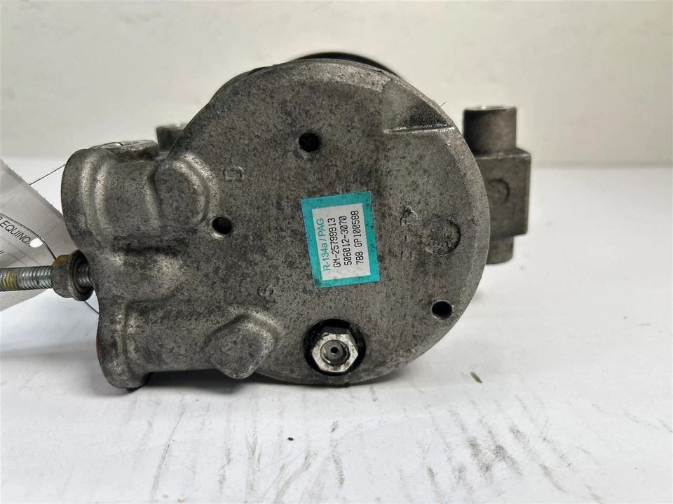 Used A/C Compressor fits: 2008 Chevrolet Equinox 3.4 Grade A Foto 1 de 4