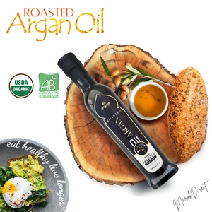 Organic Moroccan Argan Oil Premium 250ml Eating Culinary Cooking USDA Certified - Picture 1 of 11