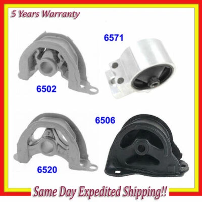 Juego de 4 piezas de montaje de motor para Acura Integra 1994-2001 1,8 L para transmisión automática M293 Foto 1 de 4