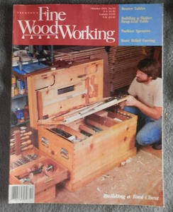FINE WOODWORKING magazine OCTOBER 1991 No. 90: Buiding a Tool Chest VGC - Imagen 1 de 4