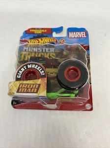 Hot Wheels Monster Jam Monster Truck Iron Man 2010 Marvel 1/24 Diecast car - Picture 1 of 3