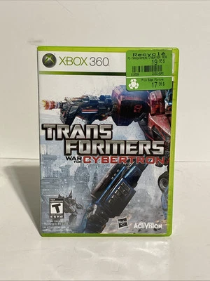Transformers: War for Cybertron Microsoft Xbox 360 Cib Completo LEER DESCRIPCIÓN Foto 1 de 4