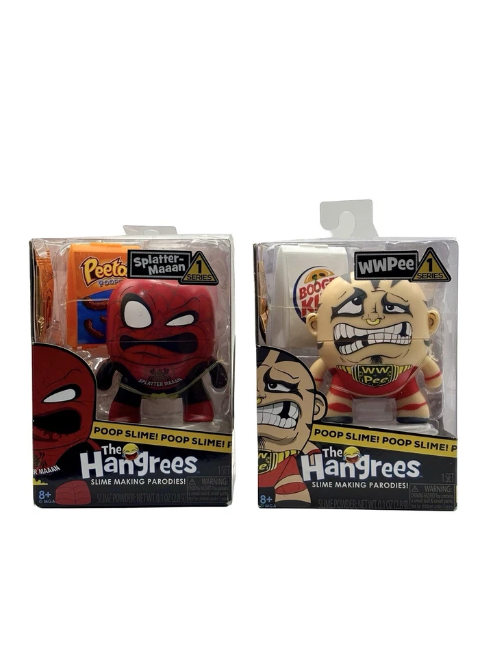 The Hangrees Splatter-maaan Collectible Parody Figure With Slime