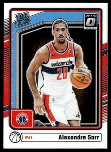 2024-25 Donruss Optic Rated Rookie Alexandre Sarr RC Washington Wizards #276 - Foto 1 di 2