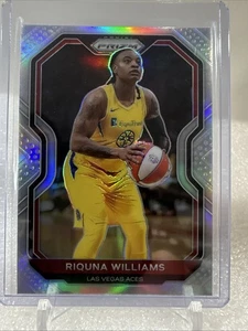 2021 Panini Prizm WNBA - SILVER PRIZM #38 Riquna Williams - Las Vegas Aces - Picture 1 of 2