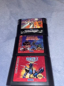 Gunstar Heroes Sega Genesis Ranger X Galaxy Force 2 original gereinigt und getestet - Bild 1 von 15