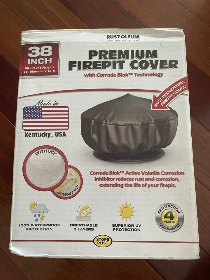 "Cubierta redonda para chimenea Rust-Oleum Premium 38"" con tecnología Corrode Block nueva" Foto 1 de 4