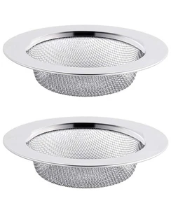 Set di 2 Filtro Lavello Cucina in Acciaio Inossidabile Cucina Sink Strainer da - Foto 1 di 26