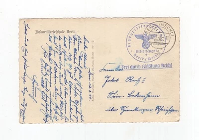 1940 3. Reich Fotokarte Hallenbad der Flakartillerieschule  Rerik per Feldpost - Bild 1 von 2