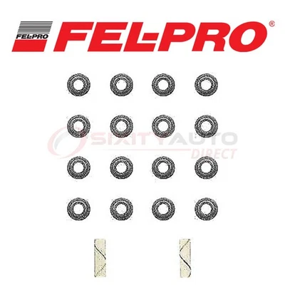 Fel Pro Valve Stem Oil Seal Set for 1995-1998 Dodge B3500 5.2L 5.9L V8 - jn - Image 1 of 4