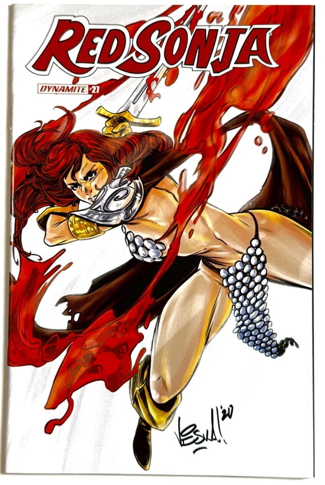 RED SONJA #27 VARIANTE VINCENZO FEDERICI 2021 DINAMITA CASI NUEVO Foto 1 de 1