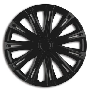 Tapacubos 14" pulgadas 4 piezas embellecedores de rueda SPARK negro mate juego de 4 embellecedores de rueda - Imagen 1 de 1
