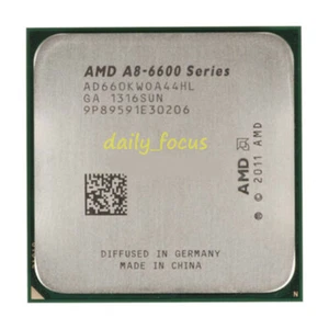 AMD A8-6600K Quad core 4M 3.9 GHz AD660KWOA44HL 100W Socket FM2 CPU Processors - Picture 1 of 3