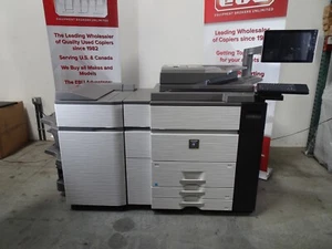 Sharp MX-M1055 1055 copier printer scanner - Only 64K meter - 105 ppm - Picture 1 of 12