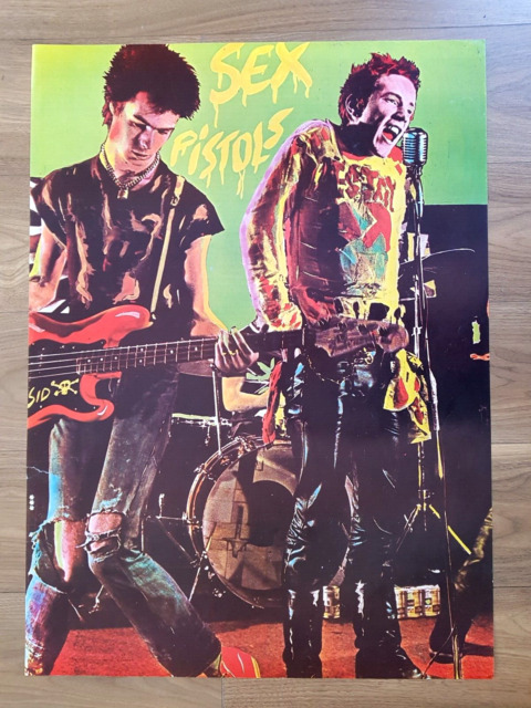 Sex Pistols furor 13x19 Punk Concert Poster Print -  Sweden