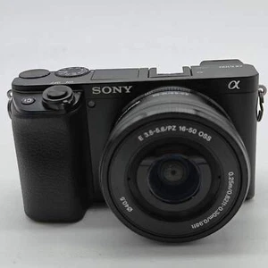 Sony Alpha A6100 24.2MP Full-Frame Mirrorless Digital Camera 2143 Shutter Count - Picture 1 of 7