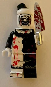 Terrifier Art the Clown Custom Made Minifigure Bloody Version - Picture 1 of 3