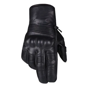 Guantes acolchados para motociclista callejero crucero de cuero genuino para hombre - Imagen 1 de 22