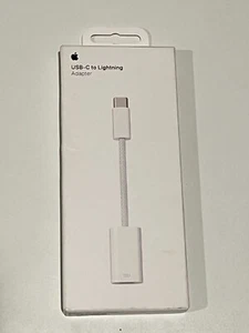 GENUINE Apple USB-C to Lightning Adapter MUQX3AM/A OPEN BOX - Picture 1 of 2