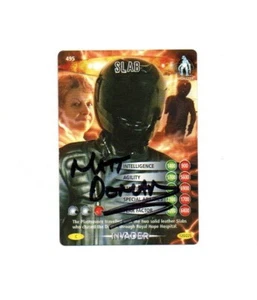 Doctor Who Trading Card Battles in Time #495 Signed by MATT DOMAN - Picture 1 of 1