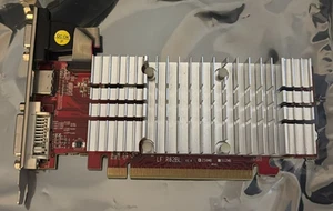 ATI Radeon HD3450 pci-e (R62BL) DDR2 256mb DVI/HDMI/VGA video card - Picture 1 of 5