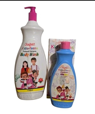 Loción corporal facial 8 en 1 Olaybact Kids & Teens Explorer 400 ml y lavado 1700 ml Foto 1 de 4