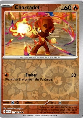 Charcadet Common SV01: Scarlet & Violet Base Set 039/198 NM - Image 1 of 2