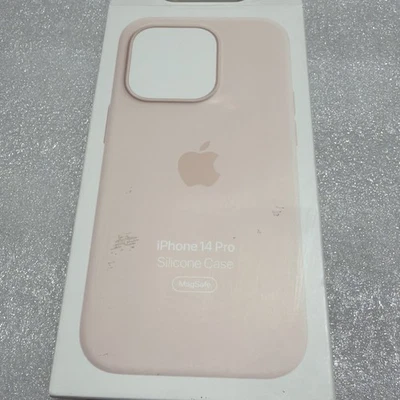 Funda de Silicona Original Original Apple para Apple iPhone 14 Pro Solo Rosa Tiza Foto 1 de 3