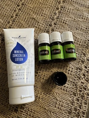 Aceite esencial Young Living 4630 Stress Away - 3 botellas + protector solar Foto 1 de 4