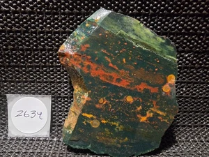 Incredible Bloodstone Slab, Cab/Collect, Awesome Array of Colors and Design, Ind - Picture 1 of 8