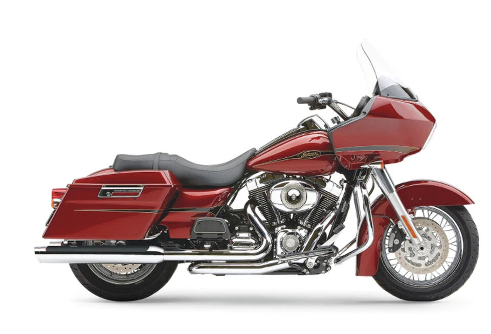 09-16 Harley FLHR FLHT FLHX FLTR COBRA Powerport tubos de cabeza 1802-0109 Foto 1 de 4