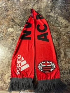 A.C. Milan Adidas 2012 World Football challenge Reversible Scarf NWT - Picture 1 of 7