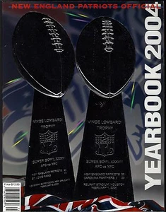 NEW England Patriots 2004 Official Super Bowl Yearbook 3x Super Bowl Champions - Picture 1 of 1