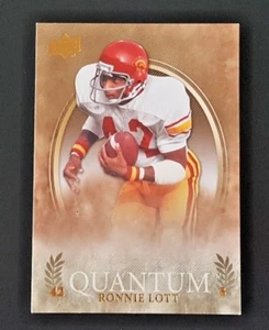 2013 UD QUANTUM RONNIE LOTT #62/65 USC TROJANS #8 - Picture 1 of 1