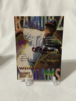 1995 Fleer Baseball Card #145 Manny Ramirez - Image 1 of 2
