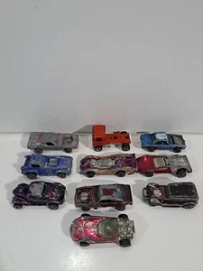 10 Hot Wheels Redline 1:64 Cars Junkyard (Demon Heavy Chevy Neet Streeter 280SL) - Picture 1 of 10