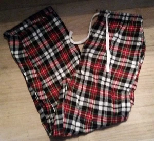 PANTALONI BOXERS PRIMO PIGIAMA IN FLANELLA CON BOTTONI DA SALOTTO ANTERIORE TAGLIA S - Foto 1 di 2