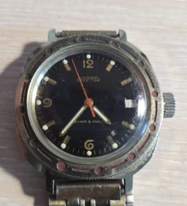 Watch Wostok Komandirskie. Mechanical . Russian USSR - Picture 1 of 10