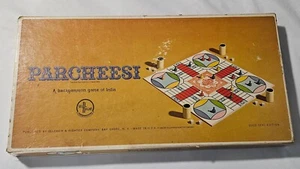 Vintage 1964 Parcheesi Board Game Gold Seal Edition COMPLETE Board & Pieces EXC - Picture 1 of 9