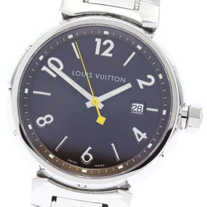 LOUIS VUITTON Tambour Q1111 Date Brown Dial Quartz Men's Watch_867606 - Picture 1 of 7